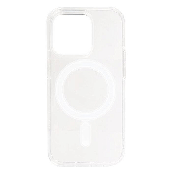 Чехол для Apple iPhone 14 Pro Magsafe, прозрачный