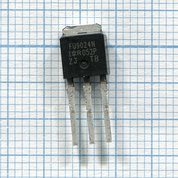 Транзистор IRFU9024N с разбора