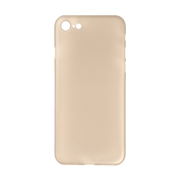 Защитная крышка для Apple iPhone 8, 7 (4, 7") матовый пластик 0, 4 мм, серая (упаковка пакетик)
