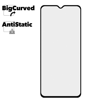 Защитное стекло для телефона Samsung Galaxy A13 Super max Anti-static big curved glass