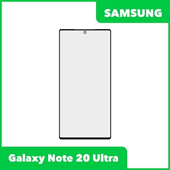 Стекло для переклейки дисплея Samsung Galaxy Note 20 Ultra (N985F), черный