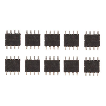 Микросхема OP AMP LM358G (набор 10 штук) SOiC-8 с разбора