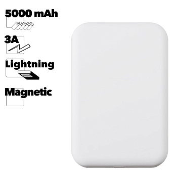 Внешний аккумулятор Mag Safe Battery Pack А2384 (белый)