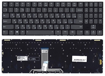 Клавиатура для ноутбука Lenovo Legion Y740-15, черная с подсветкой