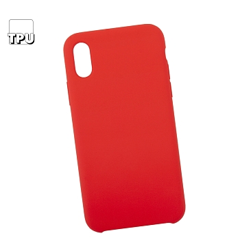 Чехол для Apple iPhone XS WK-Moka series силиконовый, красный