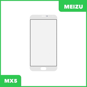 Стекло + OCA пленка для переклейки Meizu MX5, белый