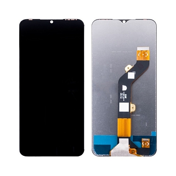 Дисплей (экран в сборе) для телефона Tecno Spark Go 2022 (KG5m) (черный) ориг 100%