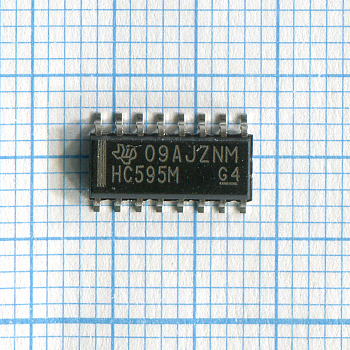 Микросхема Texas Instruments [CD74HC595M] | SOIC-16