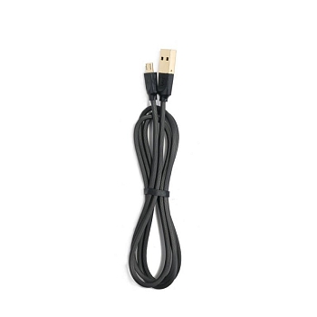 USB Дата-кабель Remax Radiance Cable RC-041 MicroUSB, 1 метр, черный