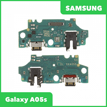 Системный разъем (разъем зарядки) для Samsung Galaxy A05s SM-A057, микрофон