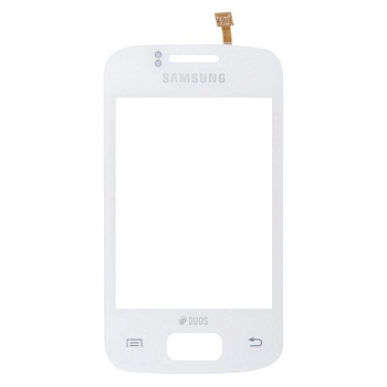 Сенсорное стекло (тачскрин) для Samsung Galaxy Y Duos (S6102), белый