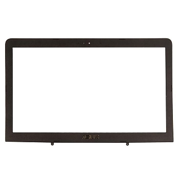Рамка экрана (рамка крышки матрицы, LCD Bezel) для ноутбука Asus K501L черная, пластиковая. С разбора.