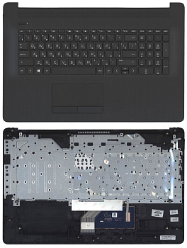 Клавиатура для ноутбука HP 17-BY, 17-CA топкейс черный