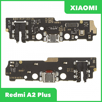 Системный разъем (разъем зарядки) для Xiaomi Redmi A2+, микрофон