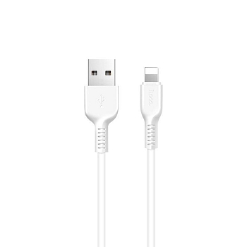 Кабель USB HOCO X20 Flash, USB - Lightning, 2А, 3м, белый