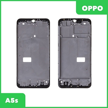 Рамка дисплея для OPPO A5s (черный)