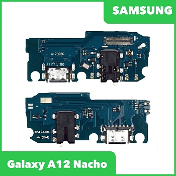 Разъем зарядки для телефона Samsung Galaxy A12 Nacho (A127F) и микрофон