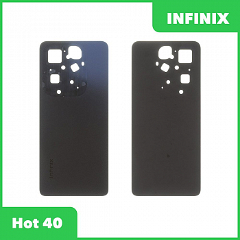 Задняя крышка для Infinix Hot 40 (черный)