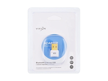 Bluetooth приёмник USB, белый (Vixion)