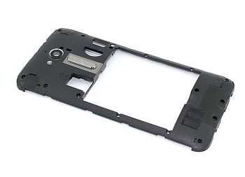 Рамка дисплея (средняя часть) для Asus ZenFone Go ZB500KG gray key