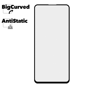 Защитное стекло для телефона Samsung Galaxy A73 Super max Anti-static big curved glass