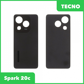 Задняя крышка для Tecno Spark 20c (черный)