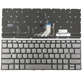 Клавиатура для ноутбука Lenovo IdeaPad Yoga 920, 920-13IKB, черная, с подсветкой