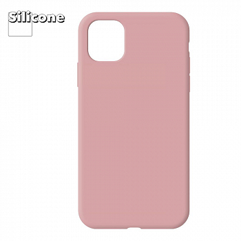 Силиконовый чехол для iPhone 11 "Silicone Case" (светло-розовый) 6