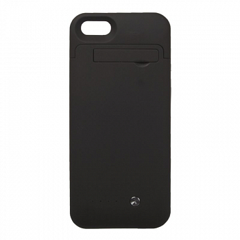 Дополнительная АКБ защитная крышка для iPhone 5, 5s, SE "Power Cases" 2200mA (черная)