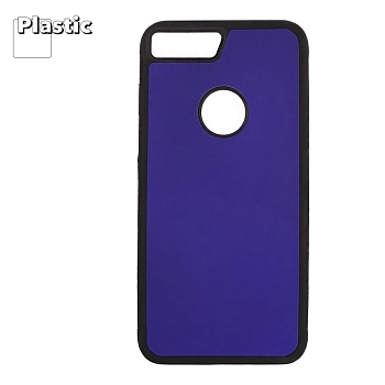 Защитная крышка "LP" для Apple iPhone 7 Plus, 8 Plus "Термо-радуга" фиолетовая-розовая (европакет)