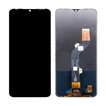Дисплей (экран в сборе) для телефона Infinix Smart 6 Plus (X6823C) (черный)