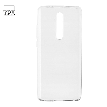Чехол силиконовый "LP" для Xiaomi Mi 9T TPU, прозрачный (европакет)