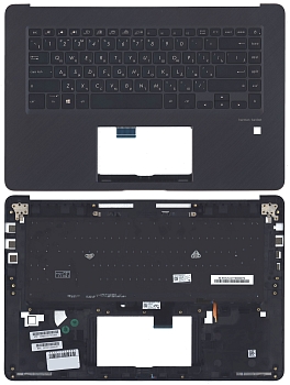 Клавиатура для ноутбука Asus UX550 топкейс темно-синий