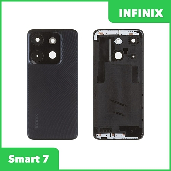 Задняя крышка для Infinix Smart 7 (X6515) (черный)
