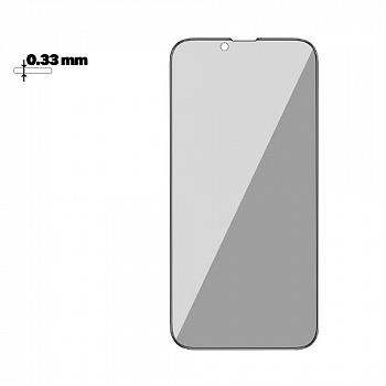 Защитное стекло HOCO A25 для Apple iPhone 13 mini, AntiSpy, прозрачное, 0.33мм