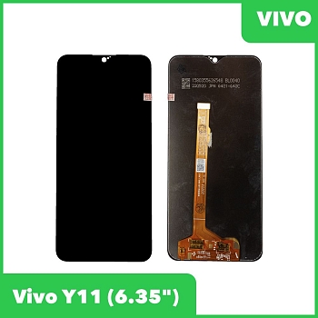 LCD дисплей для Vivo Y11 в сборе с тачскрином (черный)