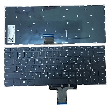 Клавиатура для ноутбука Lenovo IdeaPad 310, 310S-14ISK, 310S-14, 310S-14IAP, 310S-14AST, 310S-14IKB, 510, черная, с подсветкой