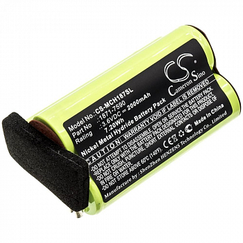 Аккумулятор CS-MCH187SL для Moser ChromStyle 1871 2000mAh, 3.6V, Ni-MH