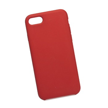 Силиконовый чехол "LP" для Apple iPhone 7, 8 "Protect Cover", бордовый (коробка)