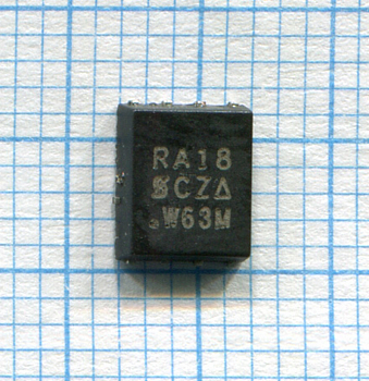 МОП-транзистор SIRA18DP SIRA18 RA18 QFN-8 с разбора