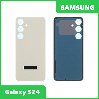 Задняя крышка для Samsung Galaxy S24 SM-S921 (желтый)