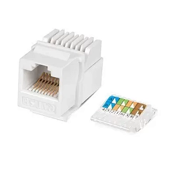 Вставка Keystone Jack RJ-45(8P8C) Cabeus KJ-RJ45-Cat.5e-Toolless