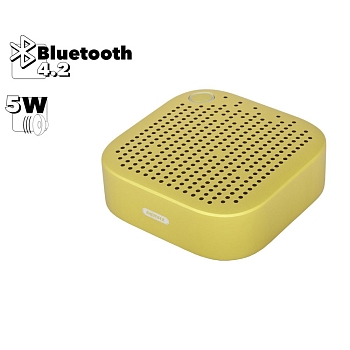 Bluetooth колонка Remax Bluetooth Speaker RB-M27, золотой