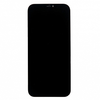 Дисплей для Apple iPhone 12 Pro Max + тачскрин, черный с рамкой (DEMO)