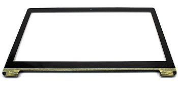 Сенсорное стекло (тачскрин) для Asus TP550LA-1A черное с рамкой