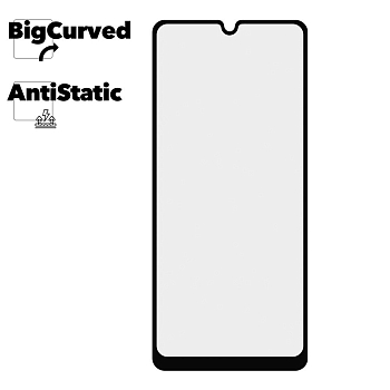 Защитное стекло для телефона Samsung Galaxy A22 Super max Anti-static big curved glass