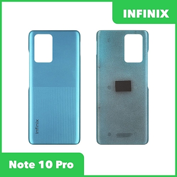 Задняя крышка для Infinix Note 10 Pro (X695C) (синий)